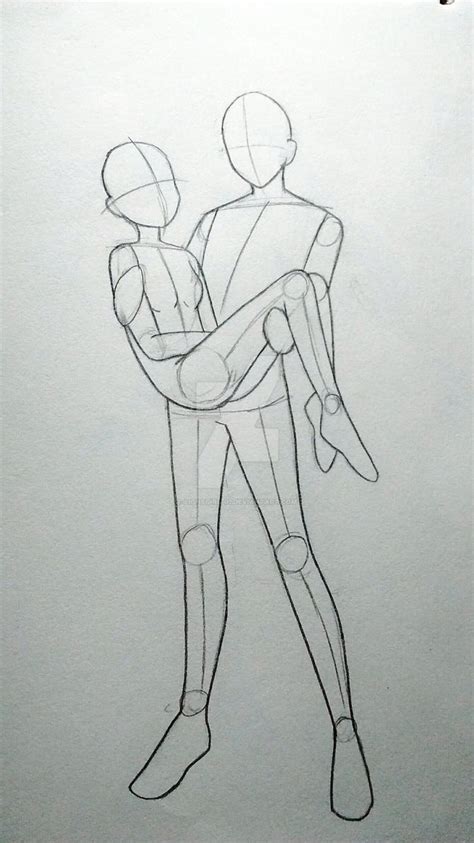 Boy Carrying Girl Reference by LightGirl-01 on DeviantArt