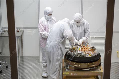 Processing OSIRIS-REx sample return capsule - Stock Image - C058/5006 ...