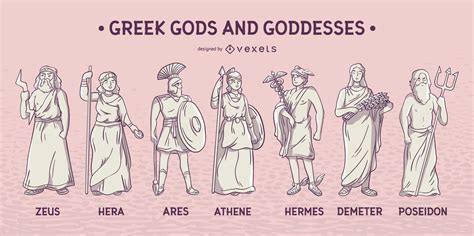 13 Greek Gods And Goddesses