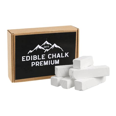 Buy HITT Premium Edible Chalk - Natural Belgorod Edible Chalk for eating 7 oz (200 gr) - Zero ...