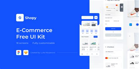 Shopy - Free UI Kit | Figma