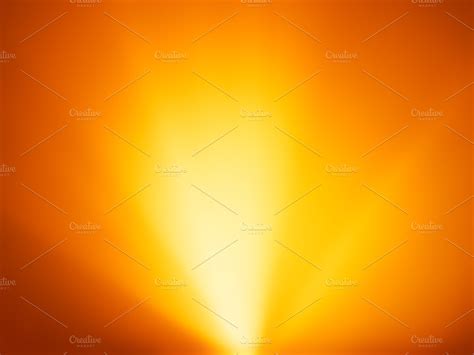 Orange warm light rays from bottom background | Decorative ...