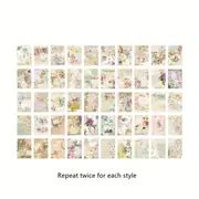 Vintage Plant Flower Character Material Paper Perfect For - Temu