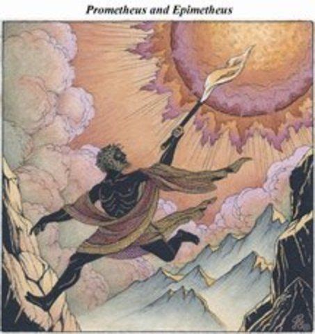 TELL ME A STORY: Prometheus and Epimetheus (a Greek myth) | Greek myths ...