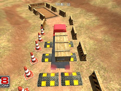 Heavy Truck Parking Game - Play online at Y8.com