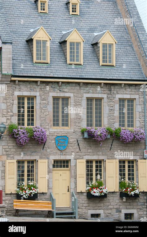 Place Royale Quebec City Stock Photo - Alamy