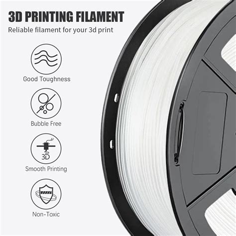 1 x PA(Nylon) 3D Filament 1.75mm Transparent - 1KG - InkStation