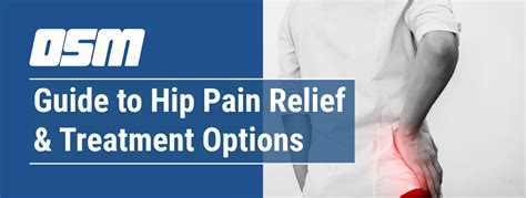 Guide to Hip Pain Relief & Treatment Options - Orthopedic & Sports Medicine