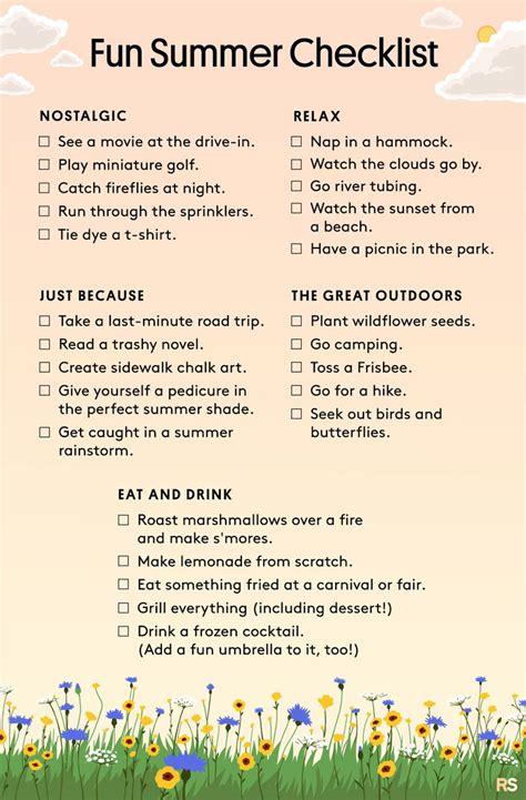 94 Activities to Do This Summer