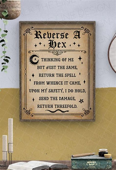 Truth Spell and Reverse a Hex Printable Wall Art Digital | Etsy in 2020 | Truth spell, Spelling ...