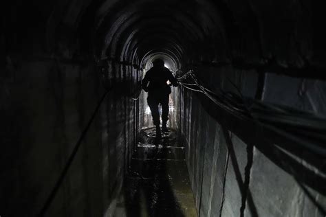 Israel unveils tunnels underneath Gaza City headquarters of UN agency ...