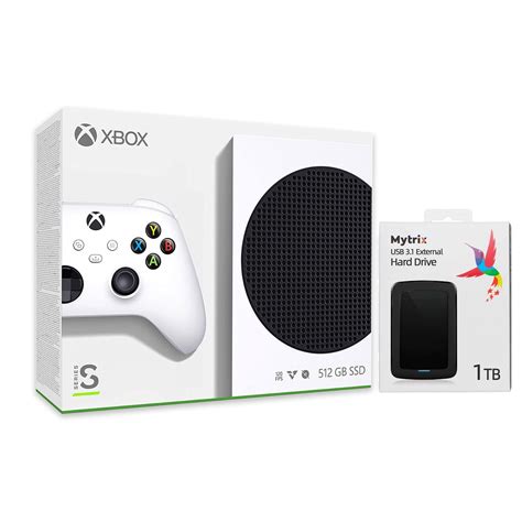 Microsoft Xbox Series S, 512GB SSD Gaming Console, White, with Wireless ...