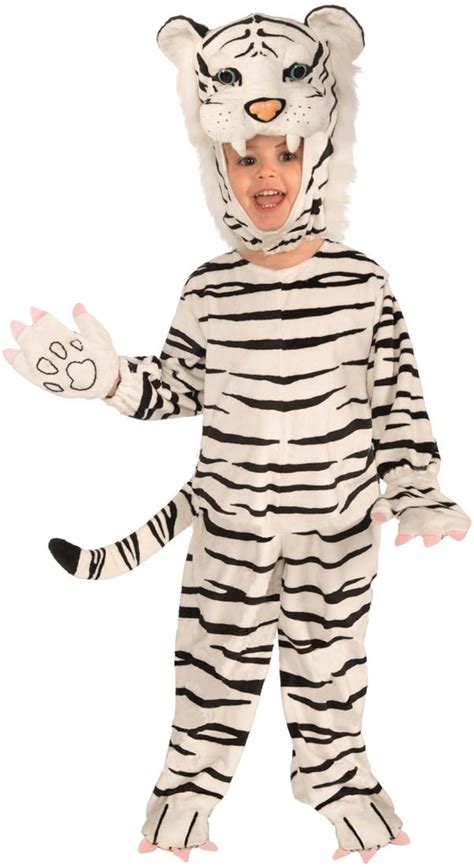 Deluxe White Tiger Kids Costume - Walmart.com