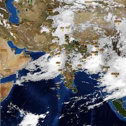 Satellite Weather Map India Today