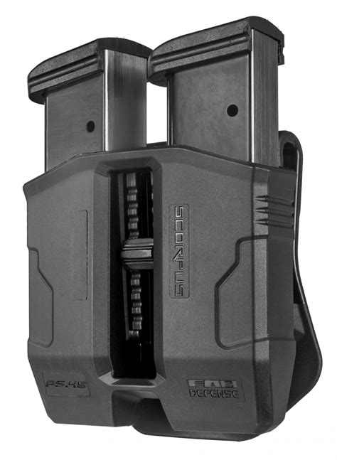 Fab Defense Double Magazine Pouch for .45 Double-Stack Steel Magazines ...