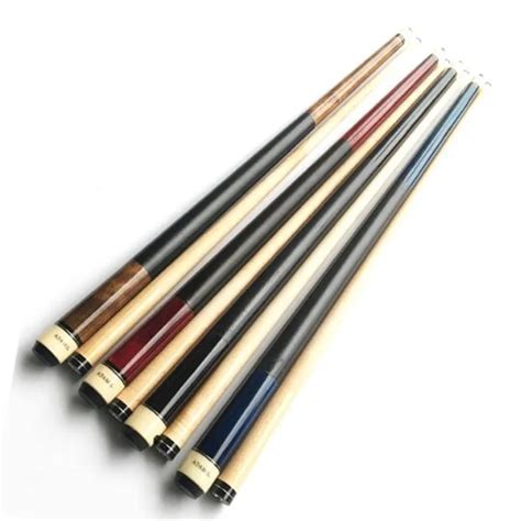 13MM 145CM 1/2 Split Nine Ball Cue Center Joint Cue Maple Wood Billiard Cue With Bag-in Snooker ...