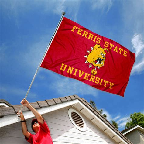 Ferris State Bulldogs FSU Flag 3x5 Banner | eBay