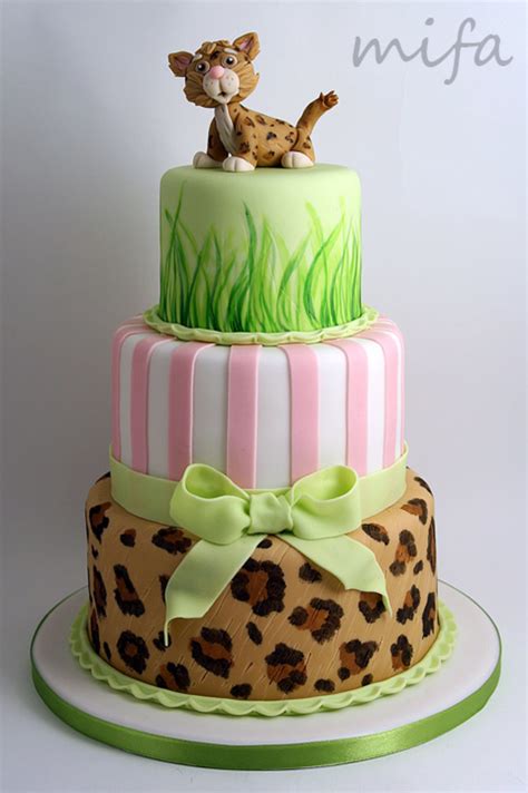 Baby Jaguar Cake - CakeCentral.com