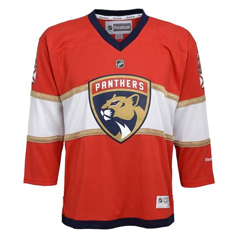 Reebok Florida Panthers Youth Red Home Replica Jersey