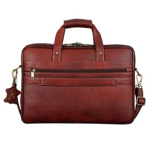 15.6 Inch Laptop Leather Bag, Capacity: 20 L at Rs 1800 in Mumbai | ID ...