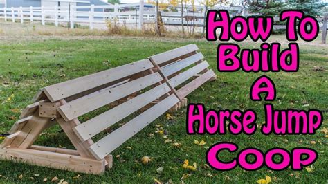 Diy Horse Jumps - DIY Ideas