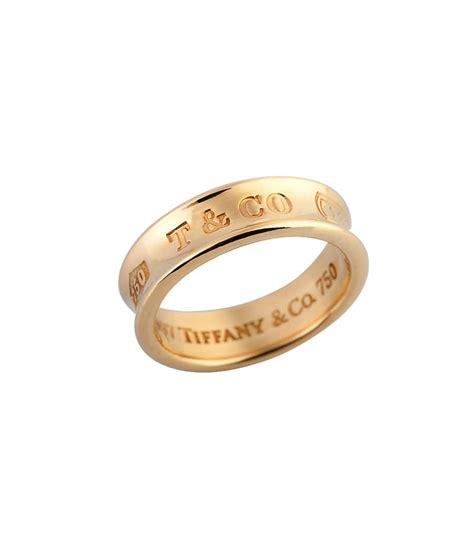 Tiffany & Co. 18k Yellow Gold Band Ring 1837