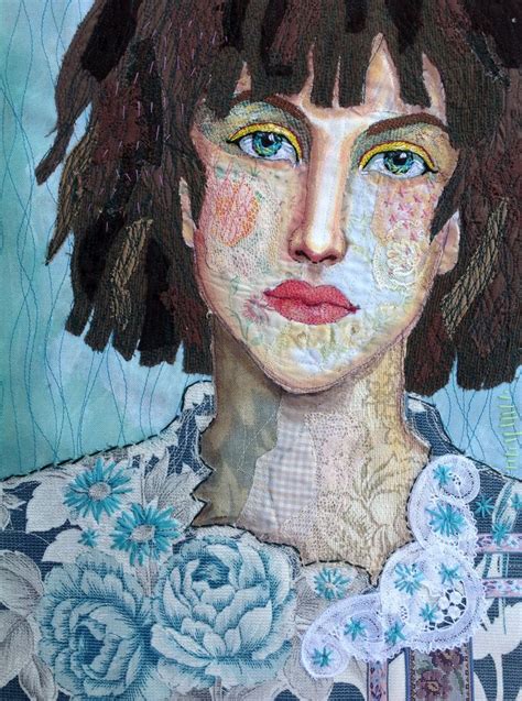 Pin by Barbara + Cecile on Creative in 2024 | Portrait embroidery ...