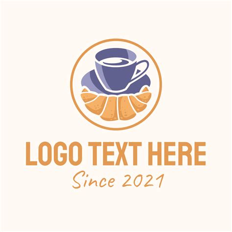 Croissant Coffee Shop Logo | BrandCrowd Logo Maker | BrandCrowd