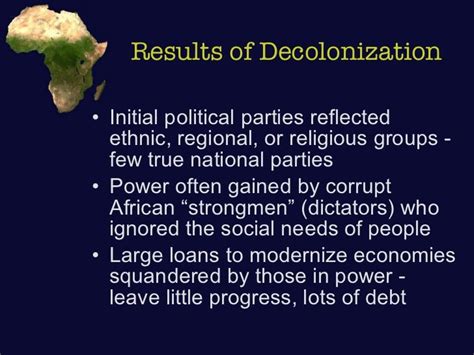 Decolonization - Africa