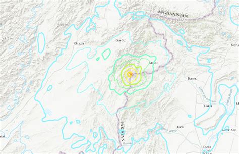 Earthquake of magnitude 6.1 shakes Afghanistan, Pakistan—USGS ...