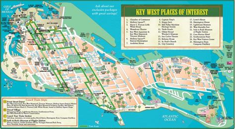 map of key west | Key west vacations, Key west tours, Key west map