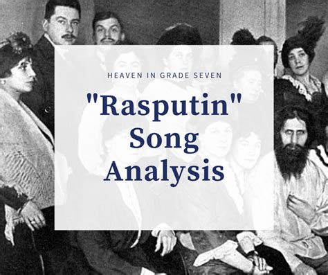 "Rasputin" - Boney M. song Lyric Analysis - Amped Up Learning