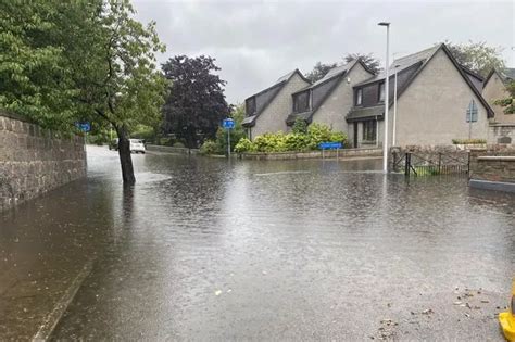 SEPA issues flood warning for Aberdeen and Aberdeenshire as thundery ...