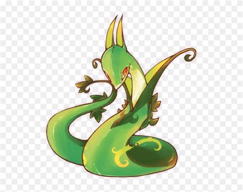 Serperior Pokemon Are All Green - Serperior Pokemon Fan Art, HD Png ...