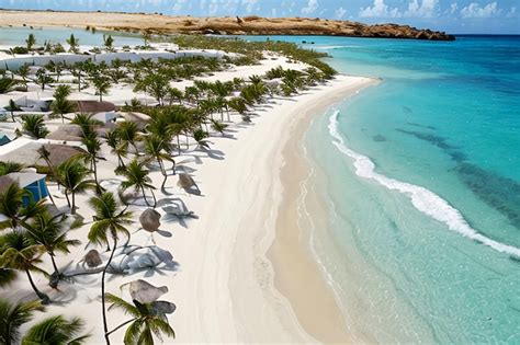 Premium AI Image | Eagle beach aruba