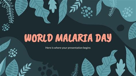 World Malaria Day | Google Slides & PPT theme