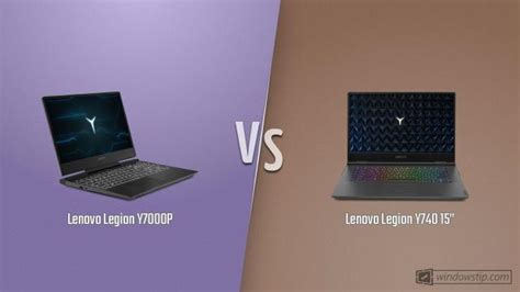 Lenovo Legion Y7000P vs. Lenovo Legion Y740 15” | WindowsTip