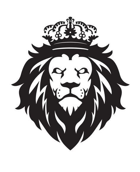 Wild Lion Head and Logo Icon. Vector Illustration. 6761836 Vector Art at Vecteezy