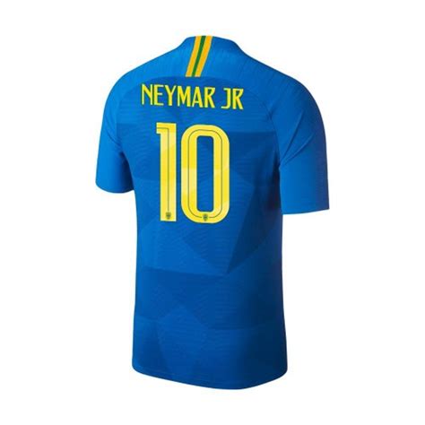 NIKE BRAZIL 2018 AWAY AUTHENTIC NEYMAR JR JERSEY - Soccer Plus