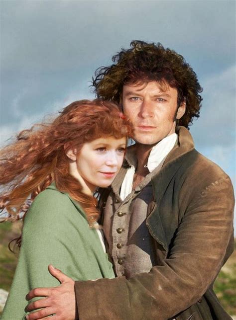 Poldark 1975 and 2015 Mashup: Actress Angharad Rees, Demelza and actor Robin Ellis, Ross from ...