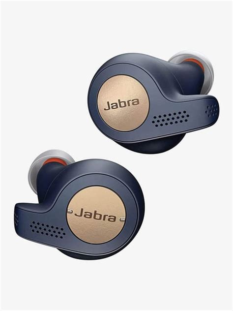 Buy Jabra Elite Active 65t True Wireless EarPods With Mic (Blue) Online ...