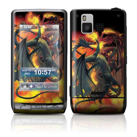 Dragon Wars LG Dare Skin - Covers LG Dare for custom style and protection!