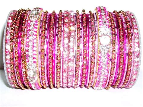 Pink Indian Fashion Bangles