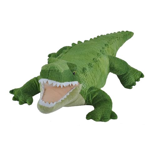 Cuddlekins Green Alligator Plush Stuffed Animal by Wild Republic, Kid Gifts, Zoo Animals,12 ...