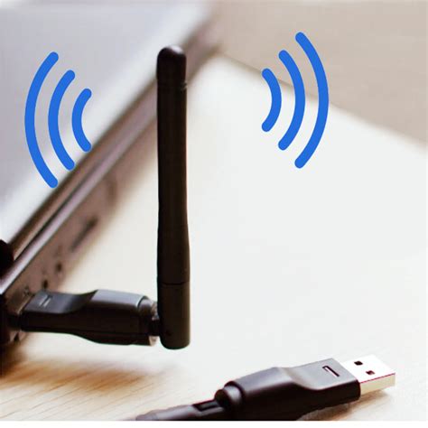 Elisona RT5370 150Mbps WLAN Wireless Adapter Rotatable 2.4GHz Wifi USB ...