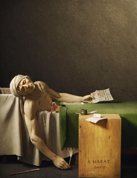 Death of Marat, Me, 2020 : r/Art