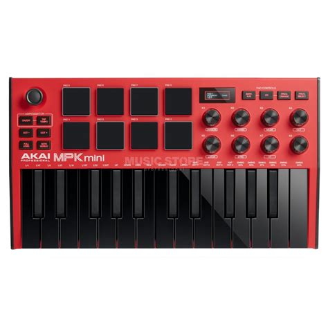 AKAI Professional MPK mini mk3 Red | MUSIC STORE professional