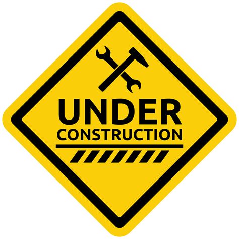 Construction Road Sign
