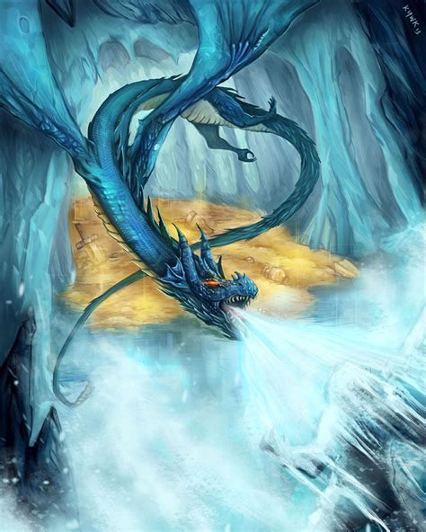 Frost Dragon by ~kevywk on deviantART | Dragon images, Dragon pictures ...