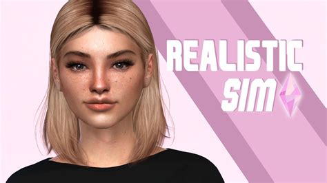 Sims 4 Cas Realistic Create A Sim With Skin Overlay Cc Folder Cc - Photos